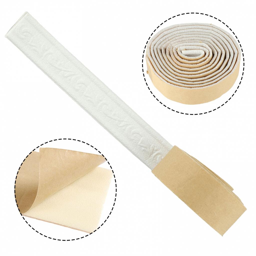 Wall Sticker Wall Trim Line Waterproof 2.3m*4cm 3D Art