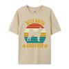Big And Tall T Shirts Best Akita Dad Ever Retro Sunset Dog T Shirts Retro Tops T Shirt Cotton Mens Holiday Shirts Men