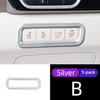 For Kia Carnival Sedona KA4     Car Headlight Adjust Switch Frame Cover Auto Central Control Switch Trim Sticker