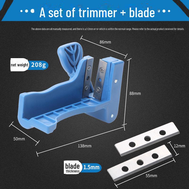 Manuelles Trimmer- und Hobelkantenschaberwerkzeug für die Holzbearbeitung