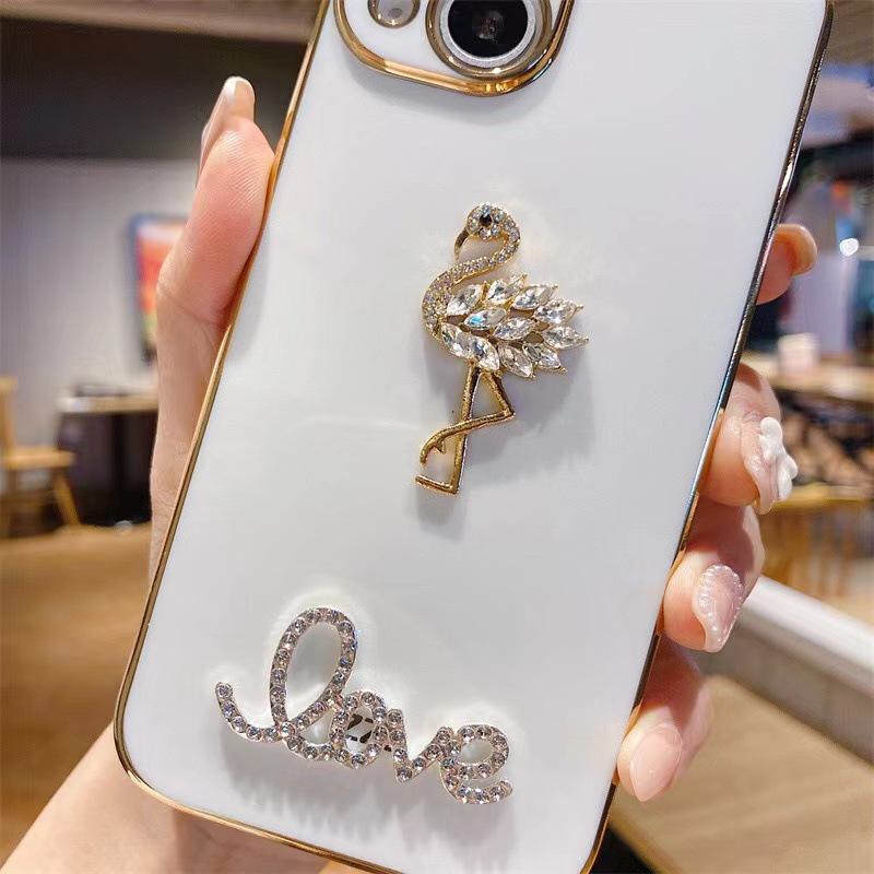 

Чехол для телефона с гальваническим покрытием Flash Diamond для Apple 13Promax & 12 iPhone 6s/6