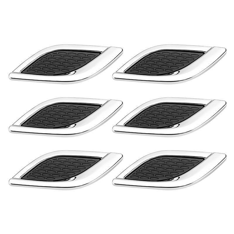 

Декоративная наклейка на кузов автомобиля в виде жабр акулы - Модификация двери/боковины/капота Silver + Black