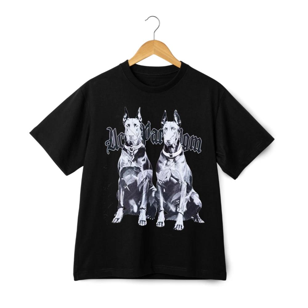 Funny Dog T-Shirt for Men Women | Doberman Graphic | AC Pariah Parody Art 4XL