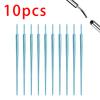 10pcs ASTM F136 TItanium Insertion Pin Taper for Thread Nostril Piercing Taper Push in Earring Implantation Grade Piercing Tool