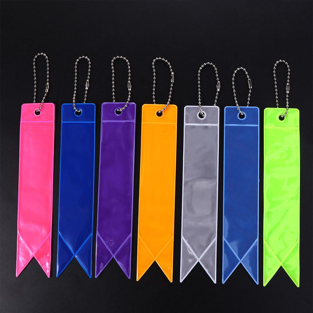 Reflectors Auto Decoration Reflective Keychains Reflective Pendant Car Keyrings Reflective Strip