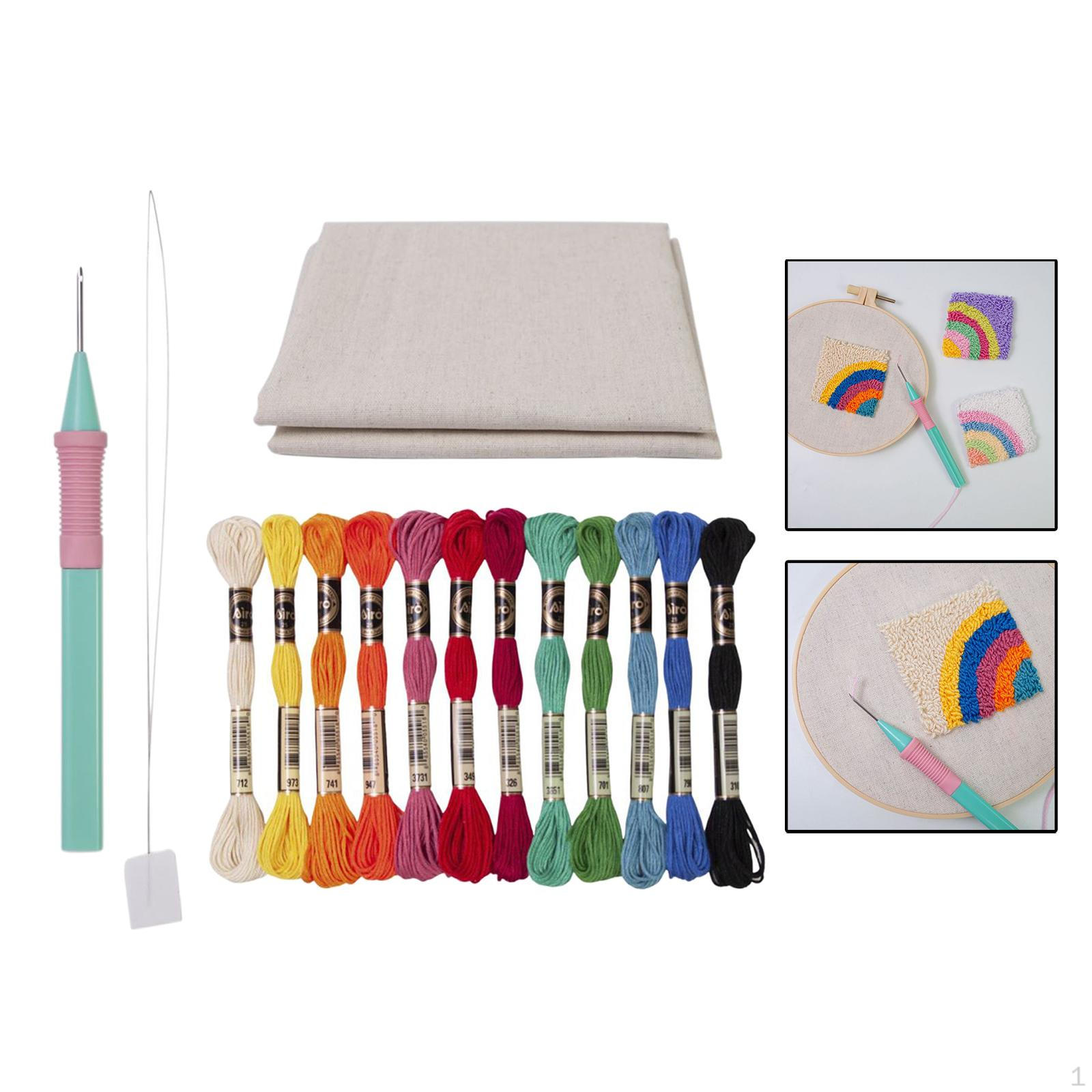 

Наборы игл для вышивки, наборы дыроколов, нитевдевателей для чехлов для подушек, изготовление ковров B