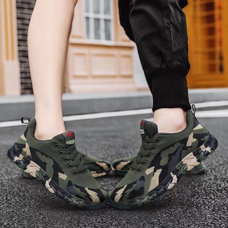 Kamufliažiniai batai vyriški ir moteriški kvėpuojantys žygio batai lauko treniruočių batai studentų karinio parengimo batai išsilaisvinimo batai