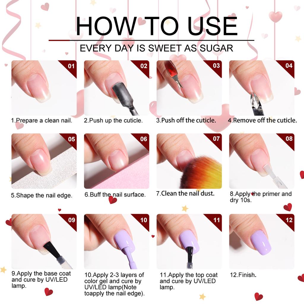 6 Color Gel Nail Polish Set Autumn Winter Trendy Series Soak Off UV Gel for Nail Salon Home Use Long Lasting Quick Dry