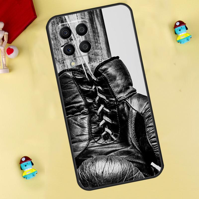 Boxing Gloves Case For Samsung Galaxy M31 M21 M35 M12 M13 M14 M15 M06 M16 M36 M56 M53 M32 M52 M55 M34 M54