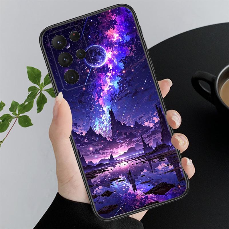 Phone Case For Samsung A55 A16 A56 A36 A35 A15 A53 A54 A33 A34 A25 A05S A52 A52S A14 A26 A71 Space Universe Star