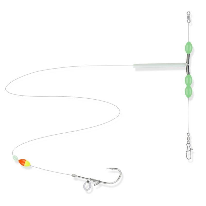 28-50mm Pompano Rig Long Casting Float Hook Fishing Rig Saltwater Hook and Line Fish Hook Fishing Accessories