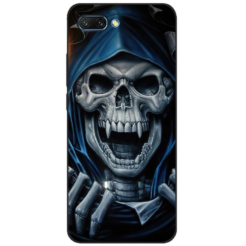 For honor 10 case soft silicon tpu back phone cover for huawei honor 10 Case Etui protective printing coque black tpu case