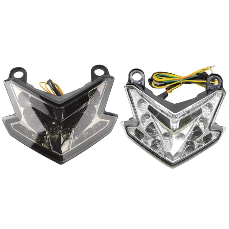 A03Z-Motorcycle Taillight LED Withturn Signal Light Brake Light Tail Light For Kawasaki Z125 2013- Z800 ZX6R 2013-2016