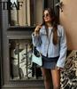Women's European & American Style Pocket Decor Short Cardigan for Autumn & Spring