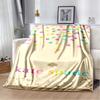 2026 New Fashion K-Kate-Spade Printed Blanket Sofa Bed Bedroom Living Room Portable Warm Extra Large Picnic Soft Blanket Stay