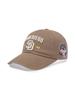 Emelbi Cooperstown Patch Unstructured Ball Cap Sd (D.Beige)