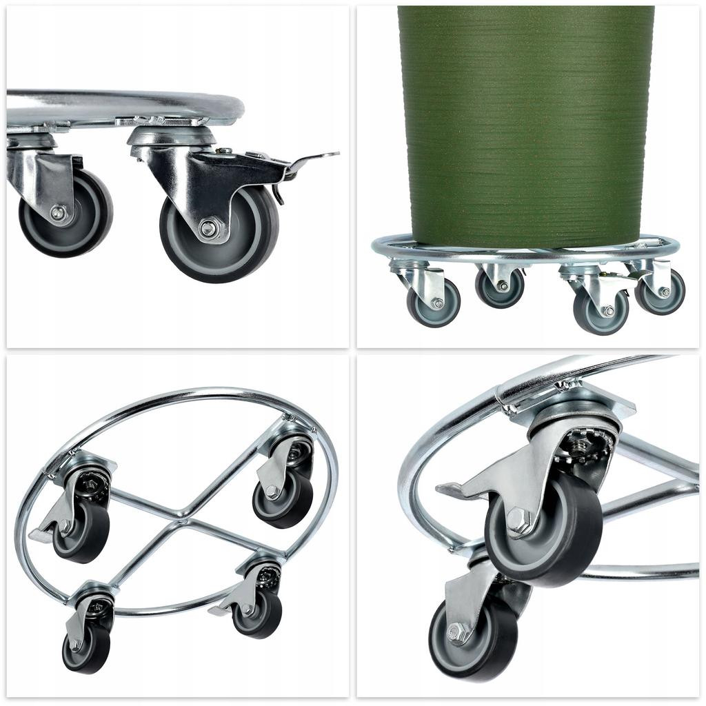 KADAX Planter Platform On Wheels Trolley Stand