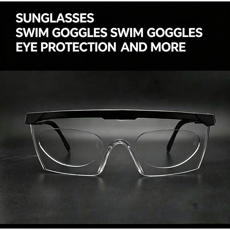 2026 New Stick-on Myopic Lenses Portable Silicone Nearsighted Patch Adhesive Lens Waterproof Vision Correction Insert for Goggle