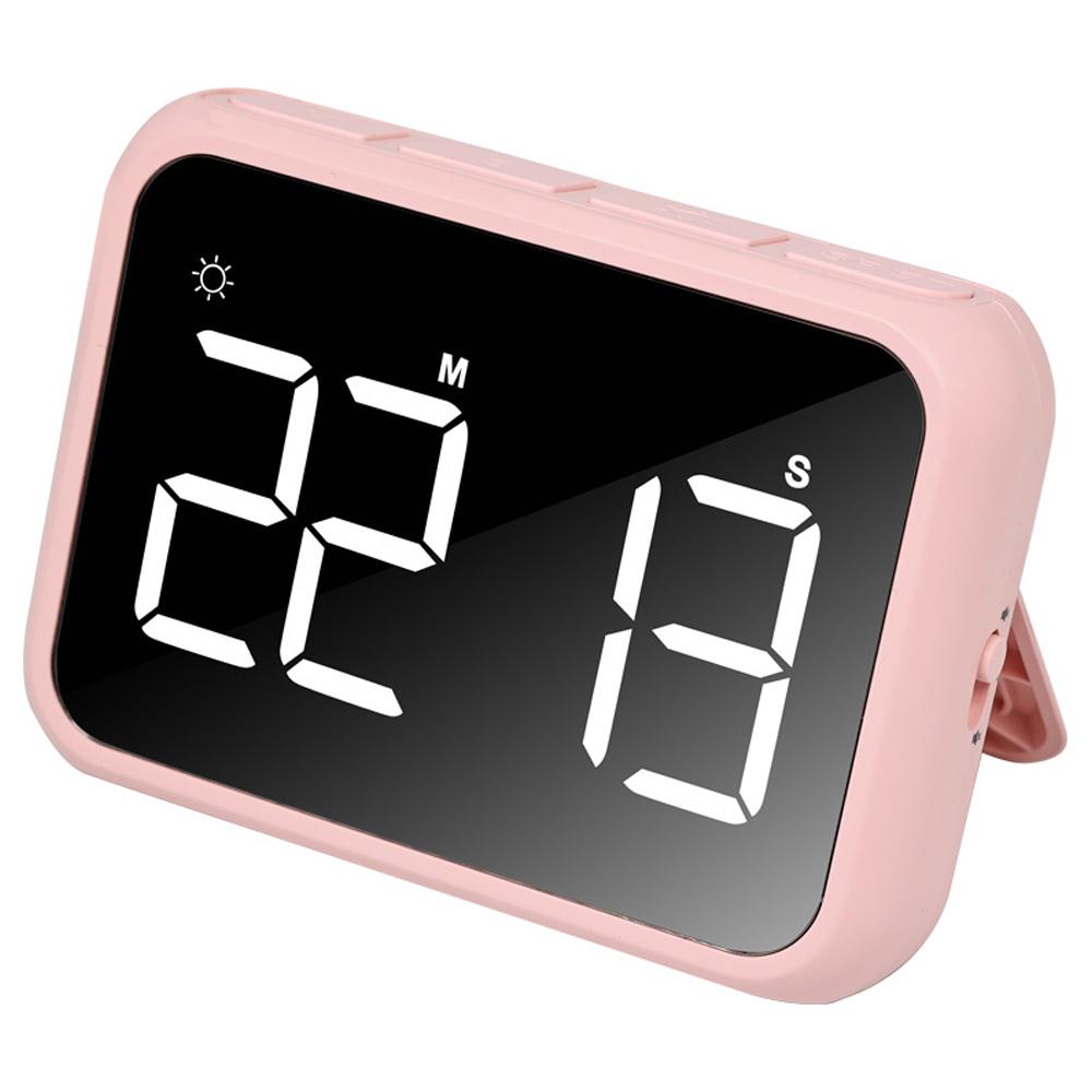 Digital LCD Kitchen Timer with On/off Switch, Mute and Loud Alarm, 24-hour Clock, Children, Teachers, Kitchen