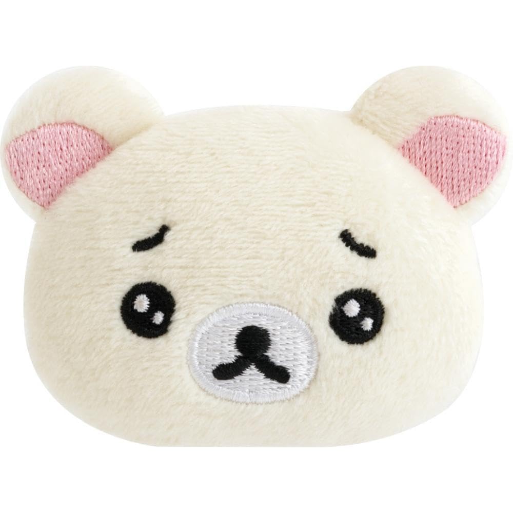 Rilakkuma Emogiz Plush Toy Keychain Kori Rilakkuma Soft Stuffed Animal 10 cm