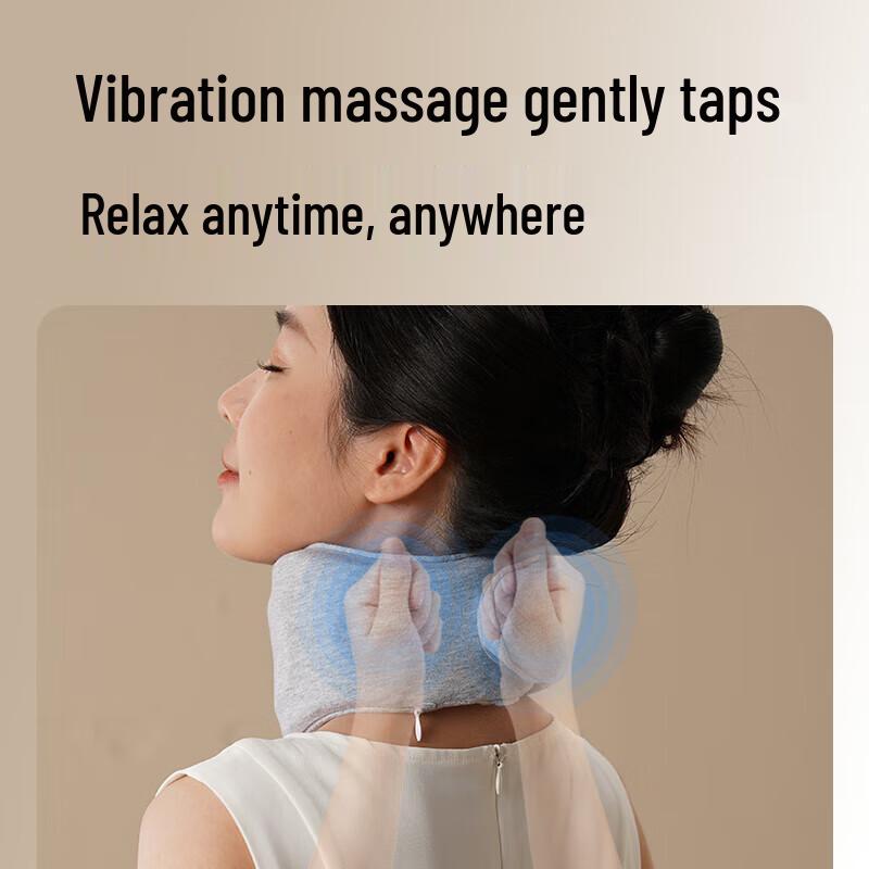 HEZHENG Vibrating Heat Neck Massager