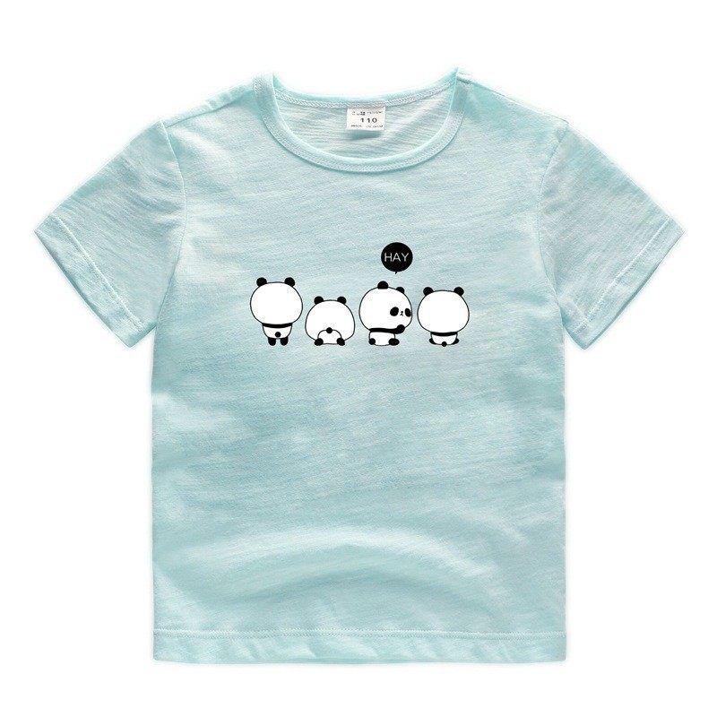 Slub Cotton Crew Neck Light Breathable Solid Color Ins Short Sleeve