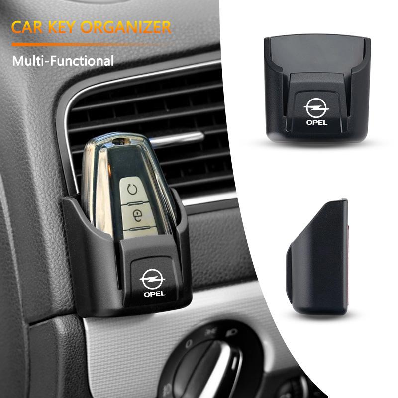 AAEB1 Car Key Holder Clip Car Interior Storage Box Dashboard Organizer For Opel Corsa Astra Insignia Adam Combo OPC Vectra Junior DX