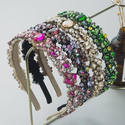 Bentiță Heming în stil baroc retro - Accesoriu de păr pentru spălare facială coreeană, celebrități de pe internet