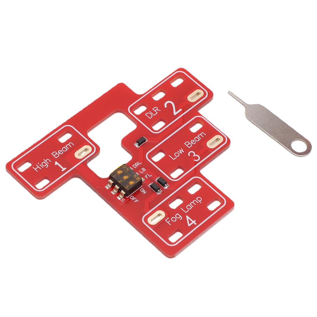 6 and 8 High Mod Light Module Plug and Play Low and High Beam Fog Light Module Replacement For Silverado 1500 2500 3500