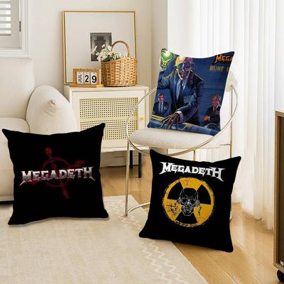 Rock Metal Band MMegadeth Pillow Gifts Home Office Furnishings Bedroom Sofa Car Cushion Cover Case Xcm