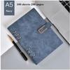 A5 Refillable Leather Notebook Binder Loose Leaf Journal Notebook For School Office Use Detachable A5 Notebook