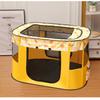 Foldable Pet Playpen Oxford Cloth Indoor Outdoor Tent Fence Storage Bag for Puppy Cat Small Animal Easy Assemble Portable