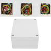 Sealed Junction Box ABS Material IP65 Water Proof Electrical Enclosure for Outdoor Application 115x90x55mm