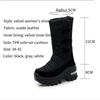 Women’s Winter Mid-calf Boots Snow Boots Casual Boots for Girl Booties Knee-high Boots Ankle Boots with Fur Plus Size