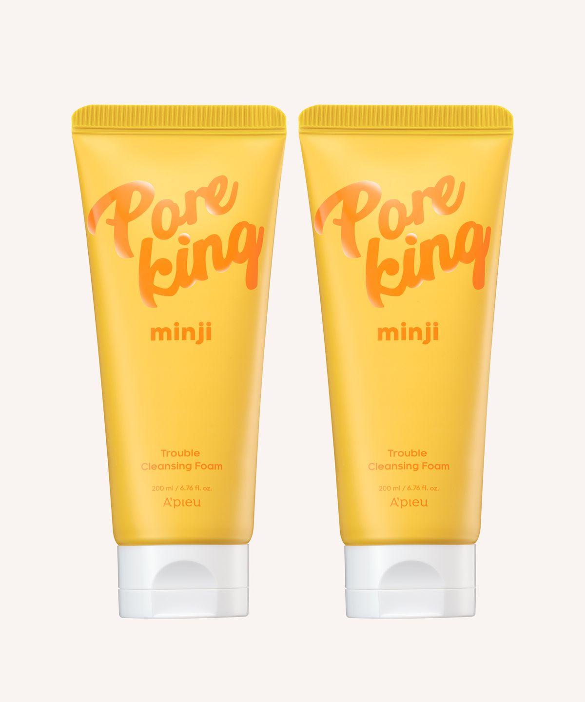[2 Items] Pore Master Minji Trouble Cleansing Foam 200ml*2