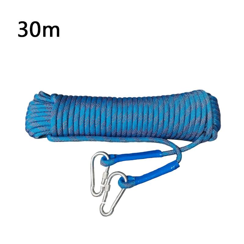 Rock Climbing Rope Outdoor Safety Rope Fire Rescue Safety Escape Rock Climbing Rope Climbing Rope Red and Blue Climbing Ropes