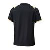Volleyball wear BASIC short-sleeved training top V2MEB530 Unisex Black x Gold L