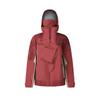 Fashion Hooded Casual Jacket Women Jackets Dark-Rose-Red A11W517728FWI