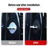 For TOYOTA HARRIER -2025 Silicone Car Door Lock Buckle Protection Cover Elastic Anti-Collision Shock Absorbing Pad Cushion