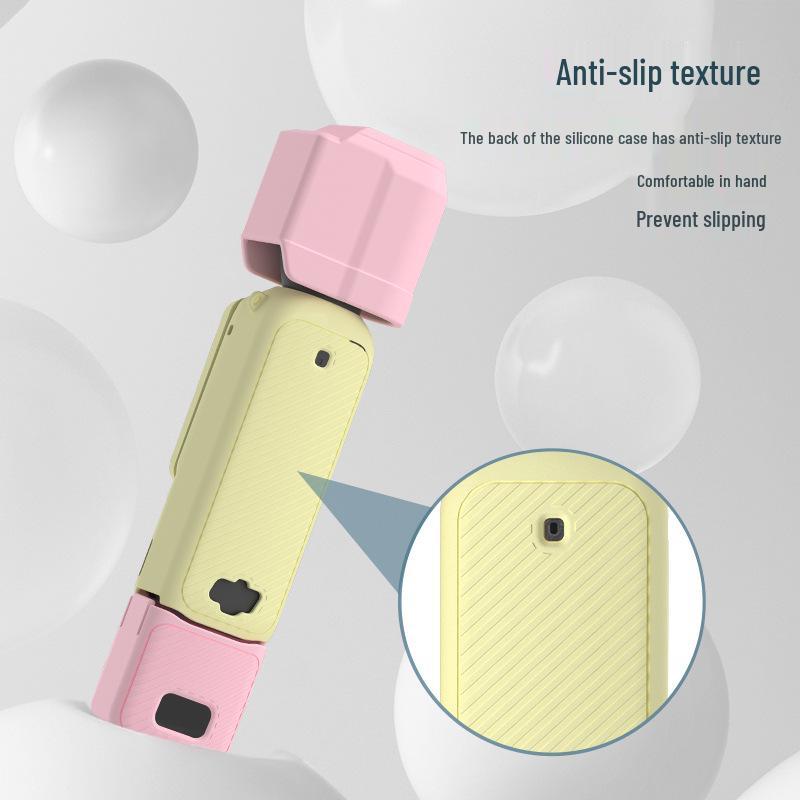 DJI Pocket 3 Silicone Protective Case for Osmo Pocket Gimbal Camera - Macaron Color Shell