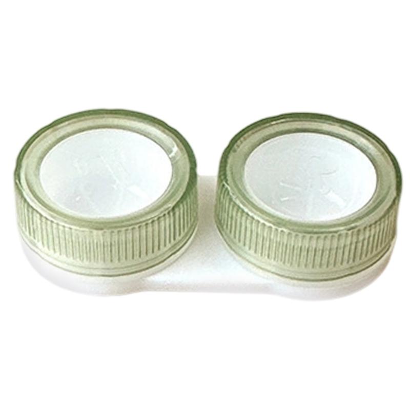 Double Layer Contact Lenses Storage Box With Secure Seal Lightweight ABS Storage Box For Outdoor Travel