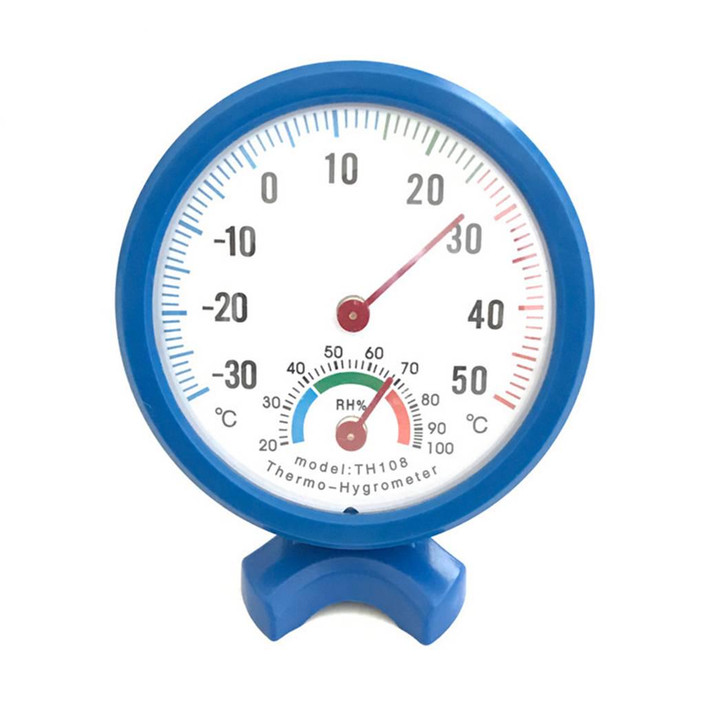 

Мини-комнатный аналоговый измеритель температуры и влажности, термометр, гигрометр, круглый