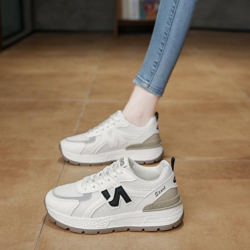 Forrest Gump Shoes Women's Summer 2025 New Super Fire Versatile Non-slip Casual Women's Shoes Soft Sole Light Running White Shoes