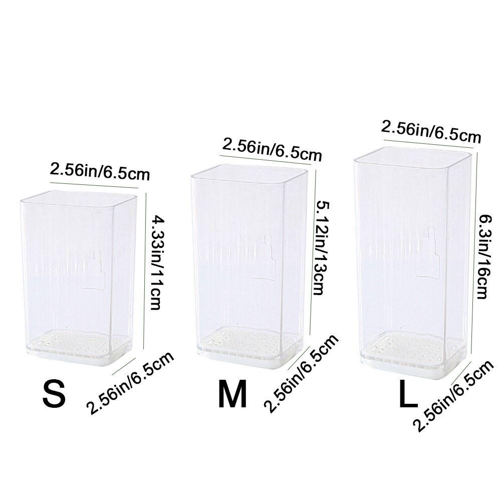 Plastic Wall Mounted Chopsticks Tube Adhesive Spoon Cutlery Organizer  Bathroom