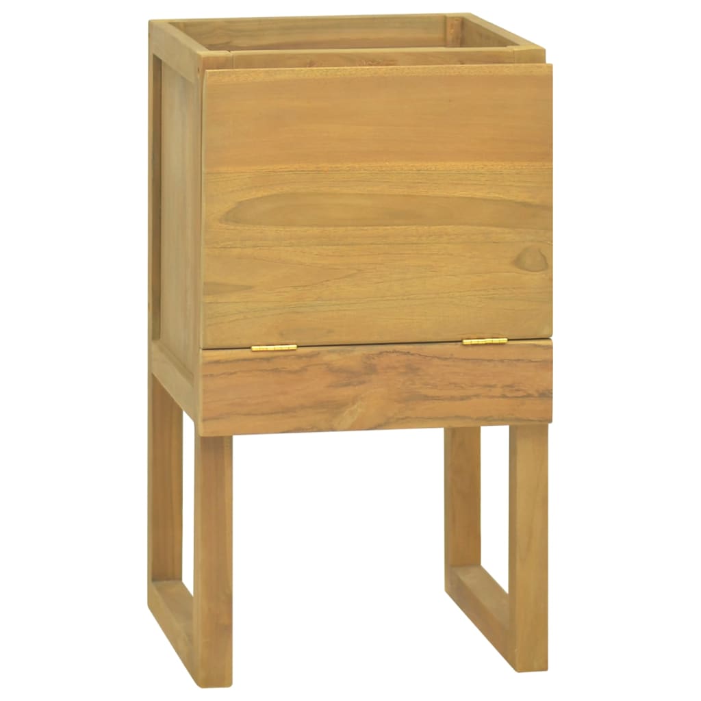 Bathroom Cabinet 41 X 40 X 75 Cm Solid Teak Wood