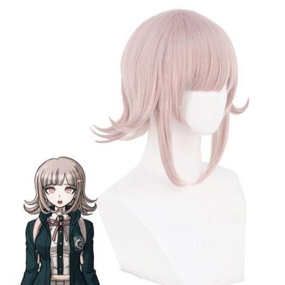 Anime Super Dangan Ronpa Nanami ChiaKi peruka przebranie na karnawał Dangan Ronpa żaroodporne włosy syntetyczne kobiety peruki