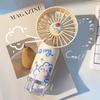 Upgraded Portable Misting Fan, Handheld Personal Mister Fan, Battery Operated Spray Water Mist Fan For Makeup, Travel, Outdoors