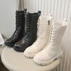 Girls boots 2026 spring and autumn children's new children's Martin boots little girl high boots