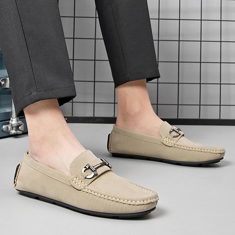 MAEDEF Men Loafers Breathable Soft Comfortable Non Slip Driving Shoes Casual Sports Shoes Lightweight Mens Walking Boat Shoes