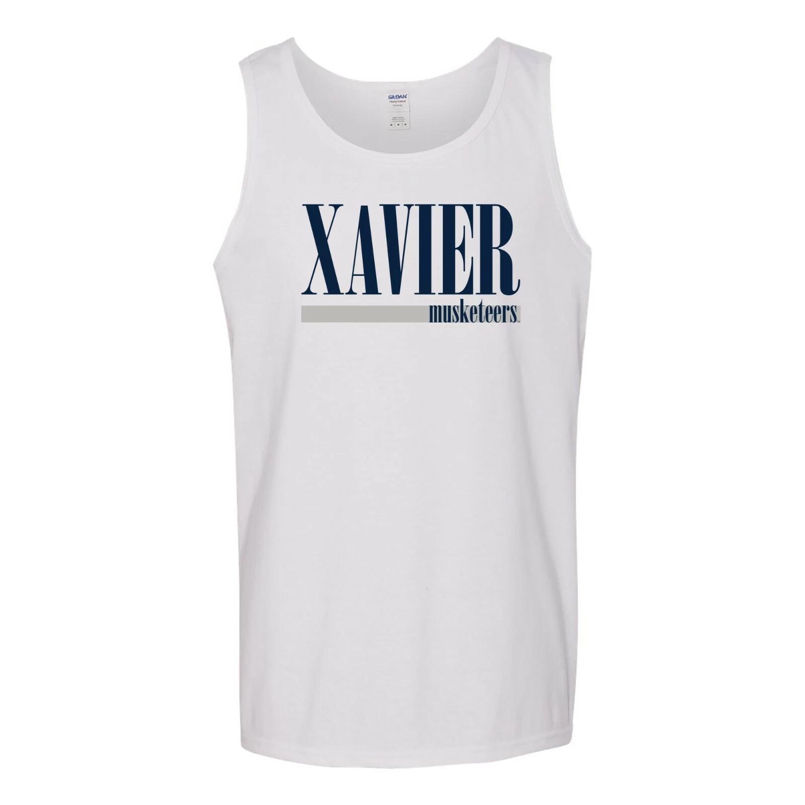 Xavier Musketeers Boldline Tank Top - White XL